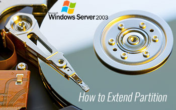 Extend partition Server 2003