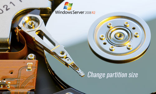 Change partition size