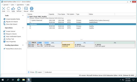 Shrink towards right